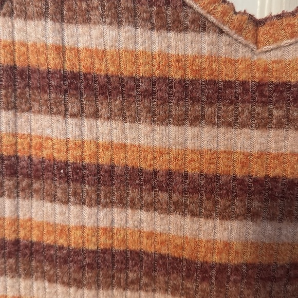 American Eagle Women's Striped Knit Tank Top Size Medium - Picture 4 of 8